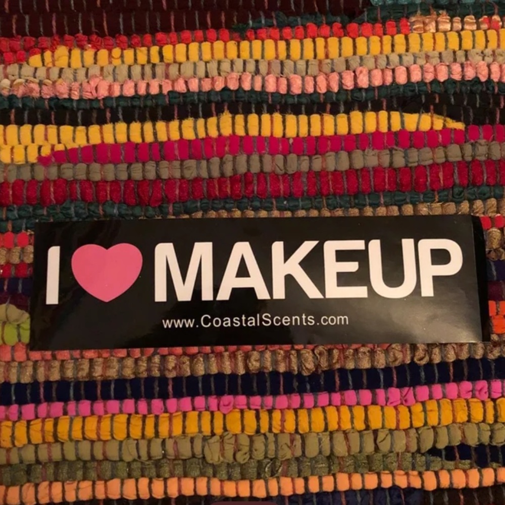 I love Makeup sticker